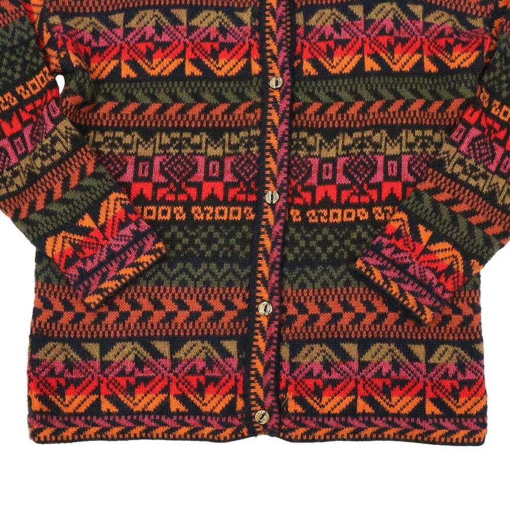 The Alpaca Connection Button Front Peruvian Alpac… - image 3